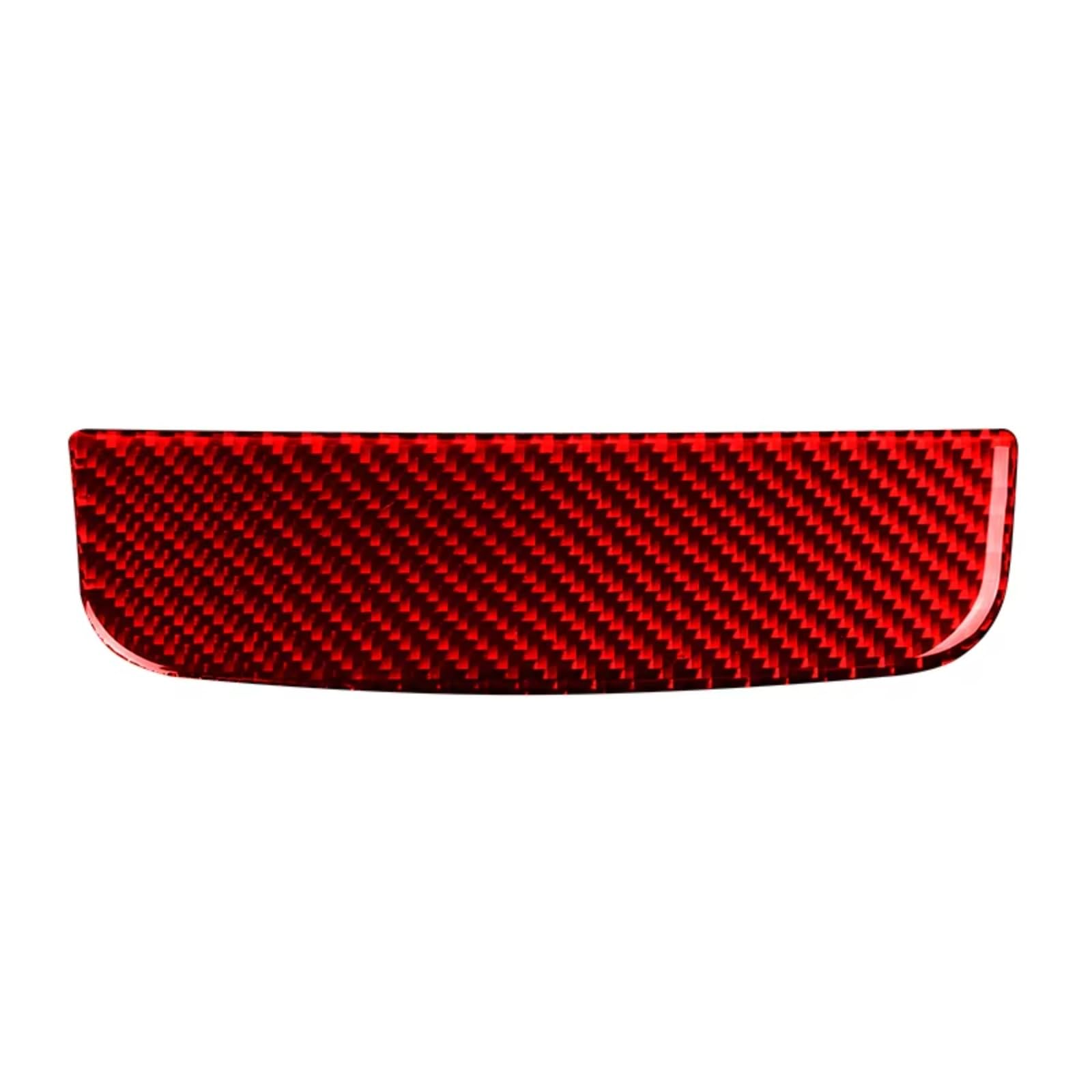 Auto Innenform Für Ford Für Mustang GT 2015-2021 Carbon Faser Stil Innen Auto Lagerung Box Trim Abdeckung Trim Aufkleber Aufkleber dekoration Innenzubehör(Red) von Lspbfkq