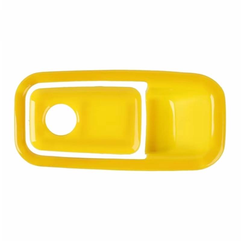 Auto Innenform Für Ford für Bronco 2021-2024 Auto Copilot Lagerung Box Schalter Dekoration Abdeckung Trim Innen Innenzubehör(YELLOW) von Lspbfkq