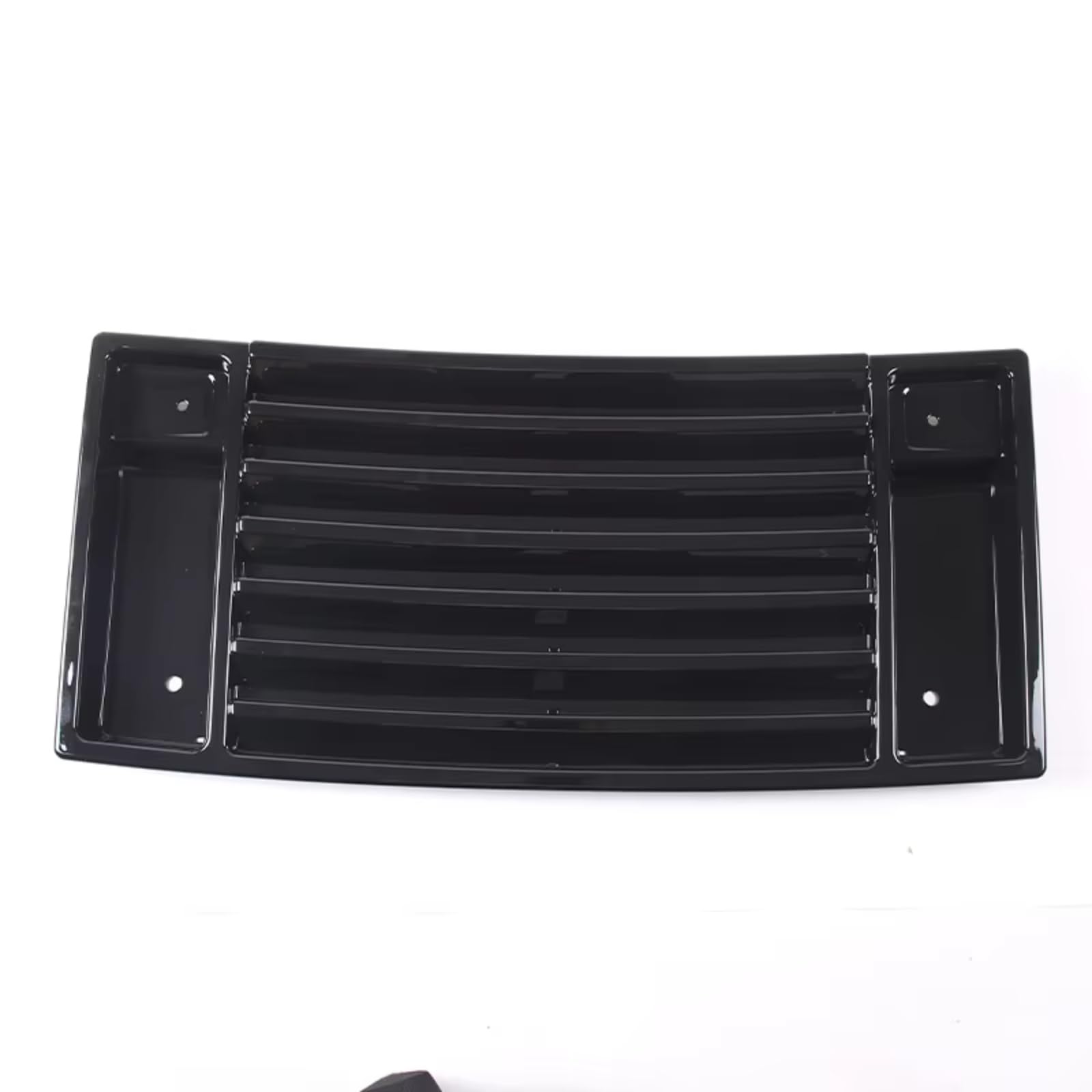 Auto Innenform Für Hummer H2 2003-2009 ABS Chrom Haube Deck Vent Panel Griff Abdeckungen Trim Innenzubehör(Black-1pcs) von Lspbfkq