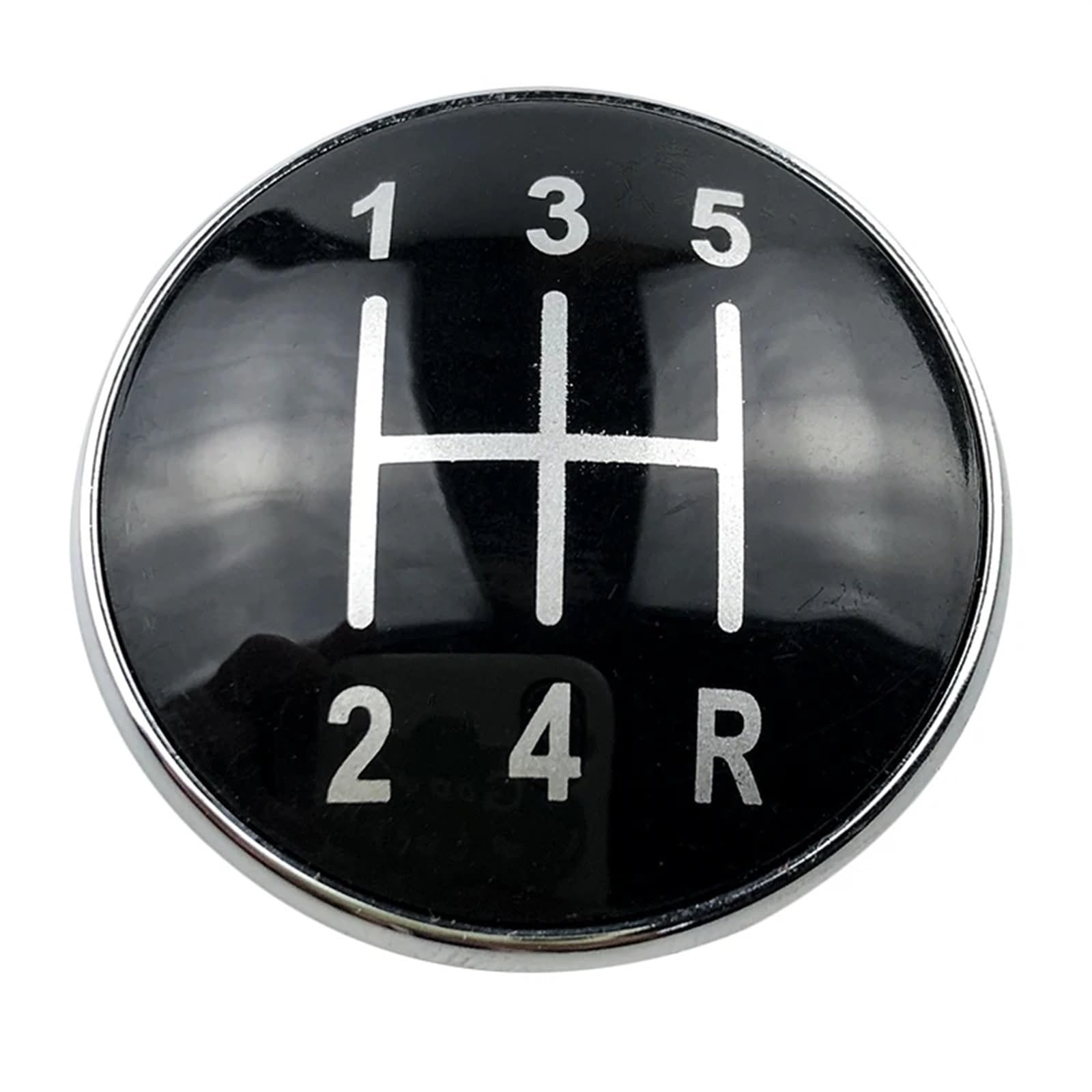 Car Schalthebel Für A3 S3 8L A4 S4 B6 B7 A6 C6 Auto Schaltknauf Emblem Kappe Abdeckung Schalthebel Shift Knob(12345R) von Lspbfkq