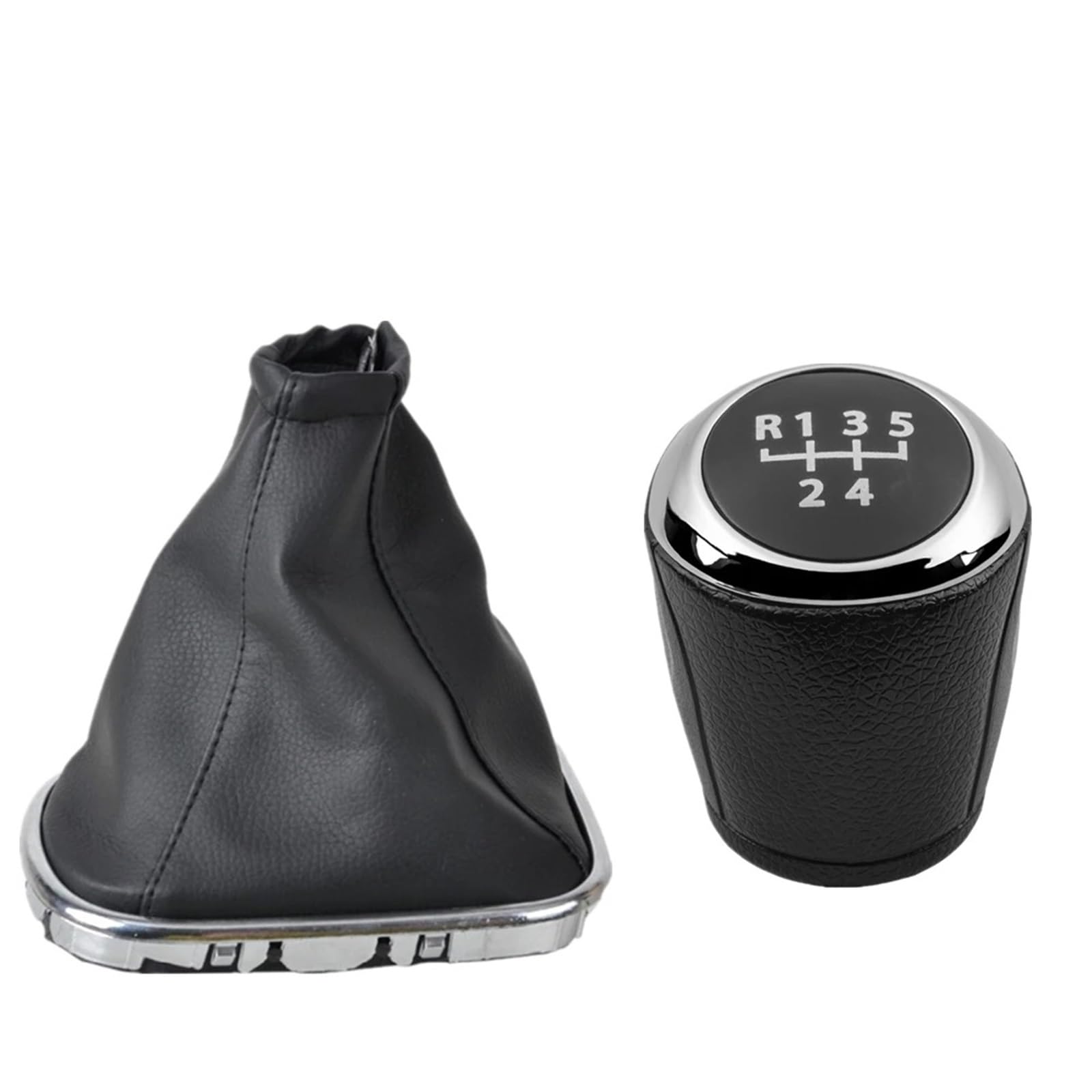 Car Schalthebel Für Chevrolet Für Chevy Für Cruze 2008-2012 MT Griff Geschwindigkeit Gamasche Boot Abdeckung Fall 5/6 Geschwindigkeit Schaltknauf hebel Stick Schalthebel Shift Knob(5 Speed Combo) von Lspbfkq