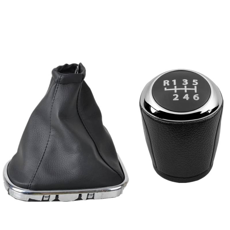 Car Schalthebel Für Chevrolet Für Chevy Für Cruze 2008-2012 MT Griff Geschwindigkeit Gamasche Boot Abdeckung Fall 5/6 Geschwindigkeit Schaltknauf hebel Stick Schalthebel Shift Knob(6 Speed Combo) von Lspbfkq