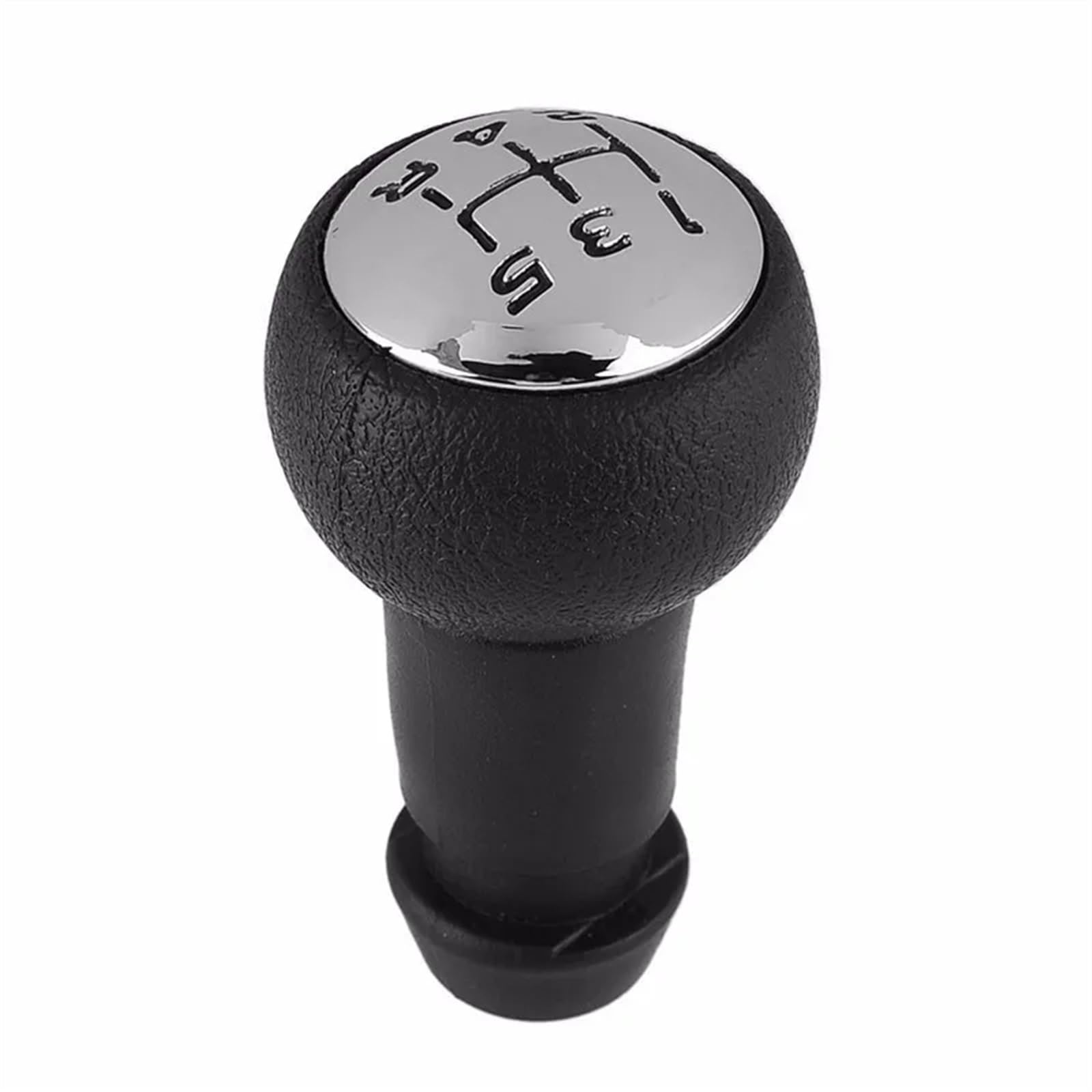 Car Schalthebel Für Citroen C1 C3 C4 Handgeschwindigkeits-Schaltknaufkopf Schalthebel Shift Knob(Gear Knob Black) von Lspbfkq