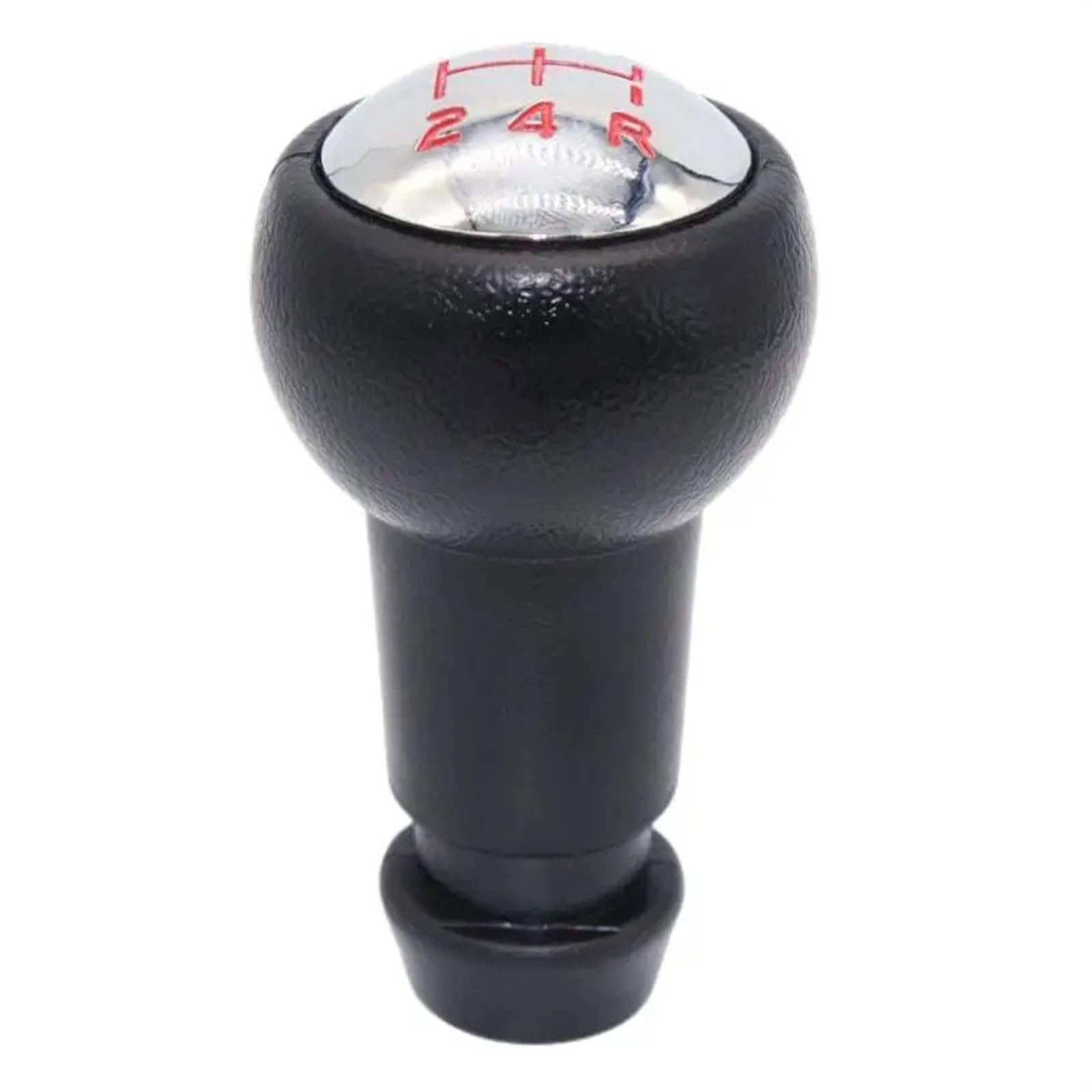 Car Schalthebel Für Citroen C1 C3 C4 Handgeschwindigkeits-Schaltknaufkopf Schalthebel Shift Knob(Red Gear Knob) von Lspbfkq