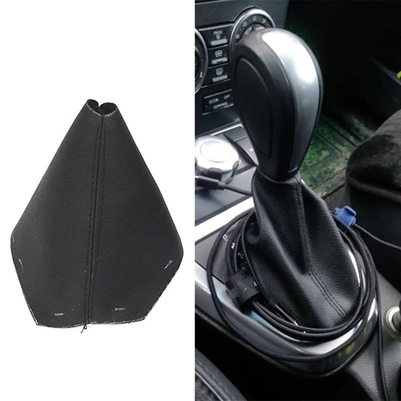 Car Schalthebel Für Land Für Rover Für Freelander 2 2008-2013 LHD Automatische Auto Shift Schaltknauf Hebel Abdeckung Boot Handbremse Gamasche Schalthebel Shift Knob(Gear Shift Boot) von Lspbfkq