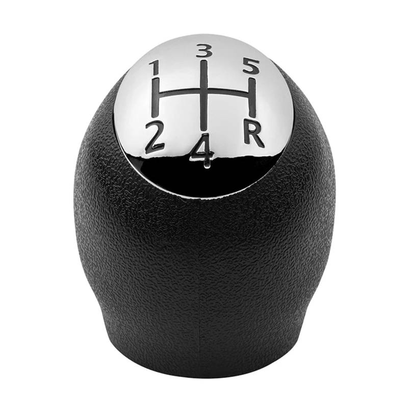 Car Schalthebel Für Nissan Für Interstar Chrome Schaltknauf Hebel Shifter Stick 5/6 Geschwindigkeit Schalthebel Shift Knob(5 Speed) von Lspbfkq