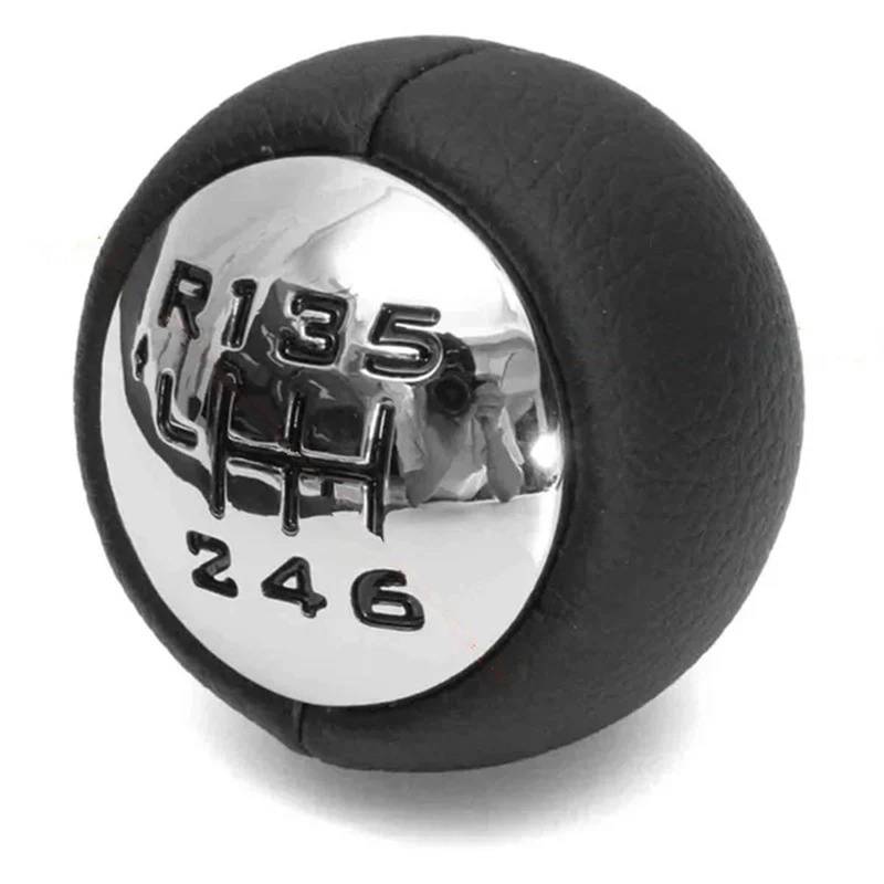 Car Schalthebel Für Peugeot 307 308 3008 407 5008 807 für Partner B9 für Tepee 5/6 Gang Auto Schalthebel Schaltknauf Schalthebel Shift Knob(6 Speed) von Lspbfkq