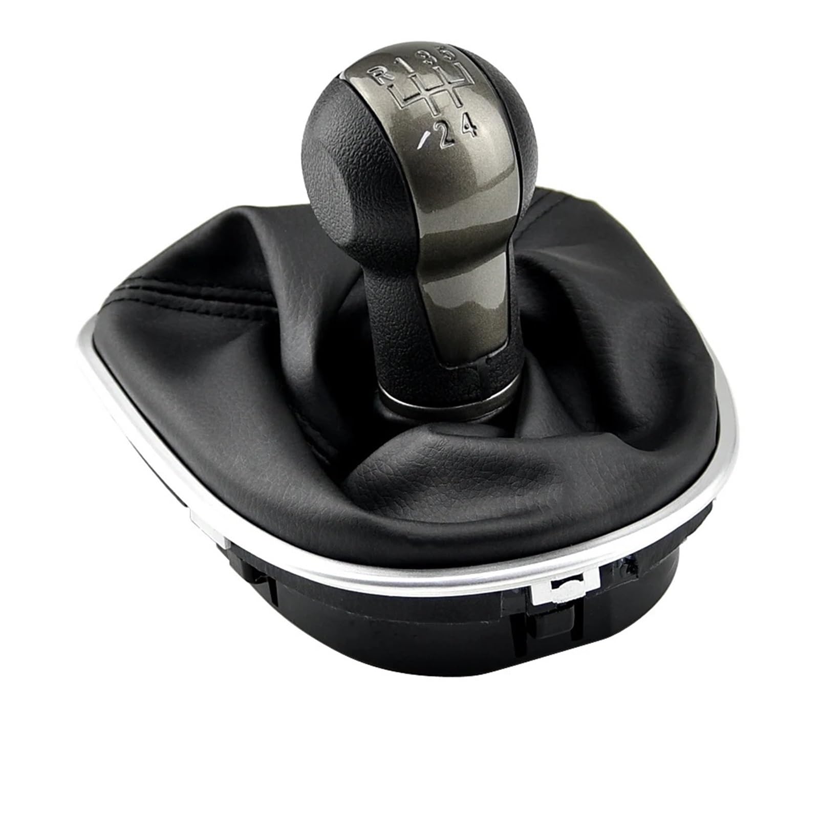 Car Schalthebel Für Sitz Für Altea Für Leon II Für Toledo III Schalthandball 5 6-Gang-Schaltknauf Mit Gamaschenmanschettenabdeckung Schalthebel Shift Knob(5 Speed) von Lspbfkq