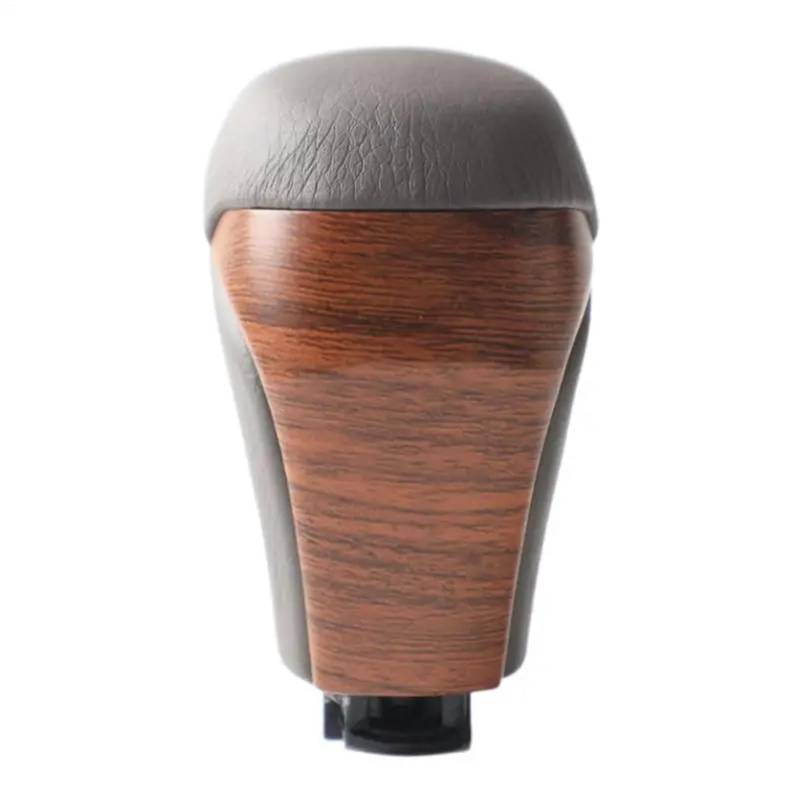 Car Schalthebel Für Toyota Für Highlander 2015-2019 Für Land Für Cruiser Für Prado 2018-2019 Automatische Getriebe Schaltknauf Hebel Shifter Stift Handball Schalthebel Shift Knob(Yellow Wood) von Lspbfkq