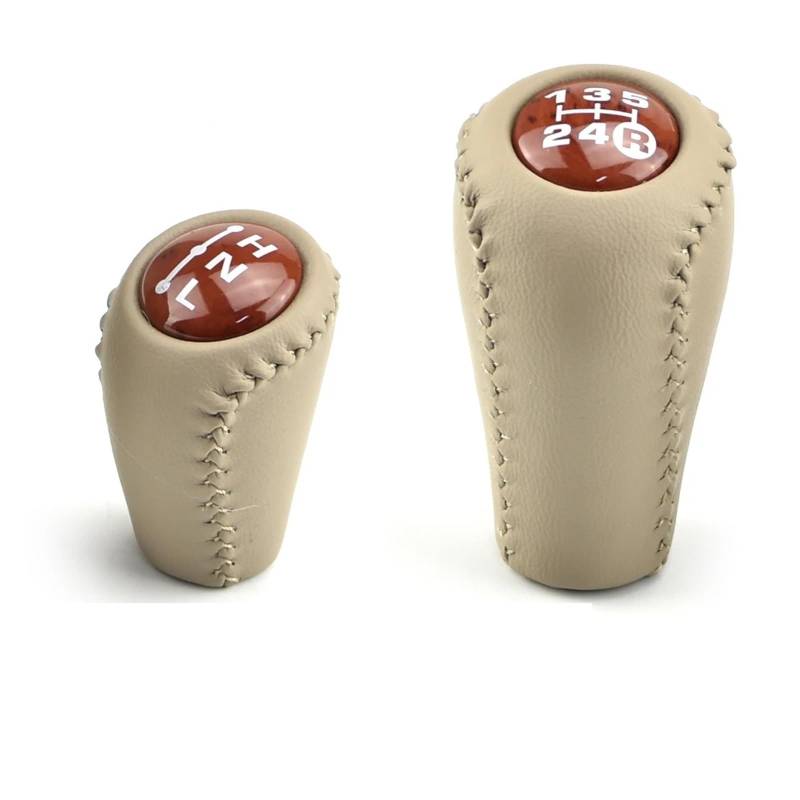 Car Schalthebel Für Toyota Für Land Für Cruiser Für Prado FJ150 FJ120 MT Mangel/Holz Farbe Manuelle Übertragung Schaltknauf Schalthebel Shift Knob(2Pcs Beige Walnut) von Lspbfkq