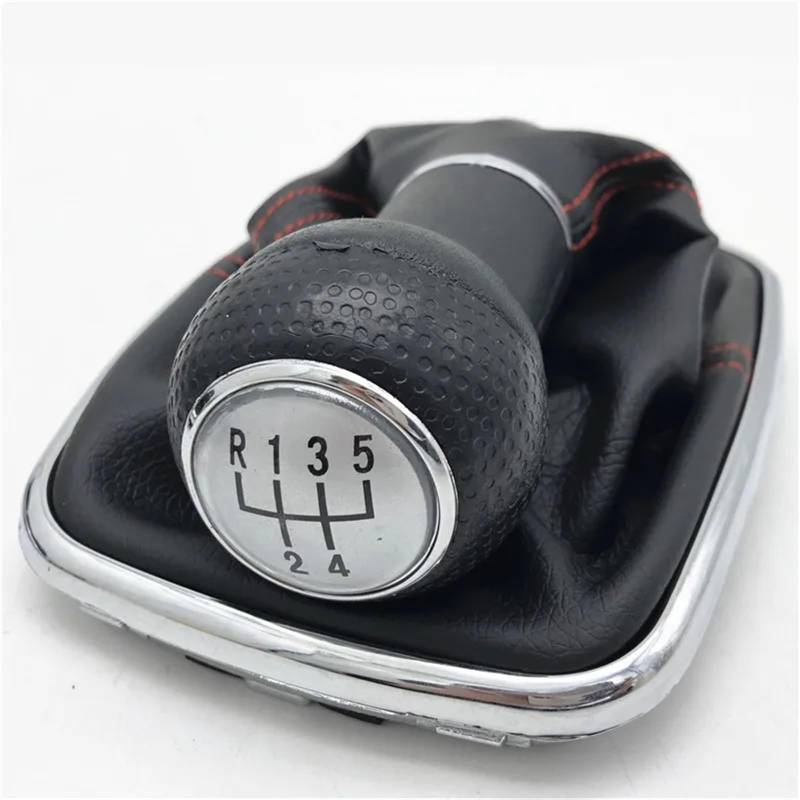 Car Schalthebel Für VW 1999-2004 Für Golf 4 IV MK4 Für GTI R32 Für Bora Für Jetta 5/6 Geschwindigkeit Auto Schaltknauf Hebel 12mm Schalthebel Shift Knob(B0044 12mm) von Lspbfkq