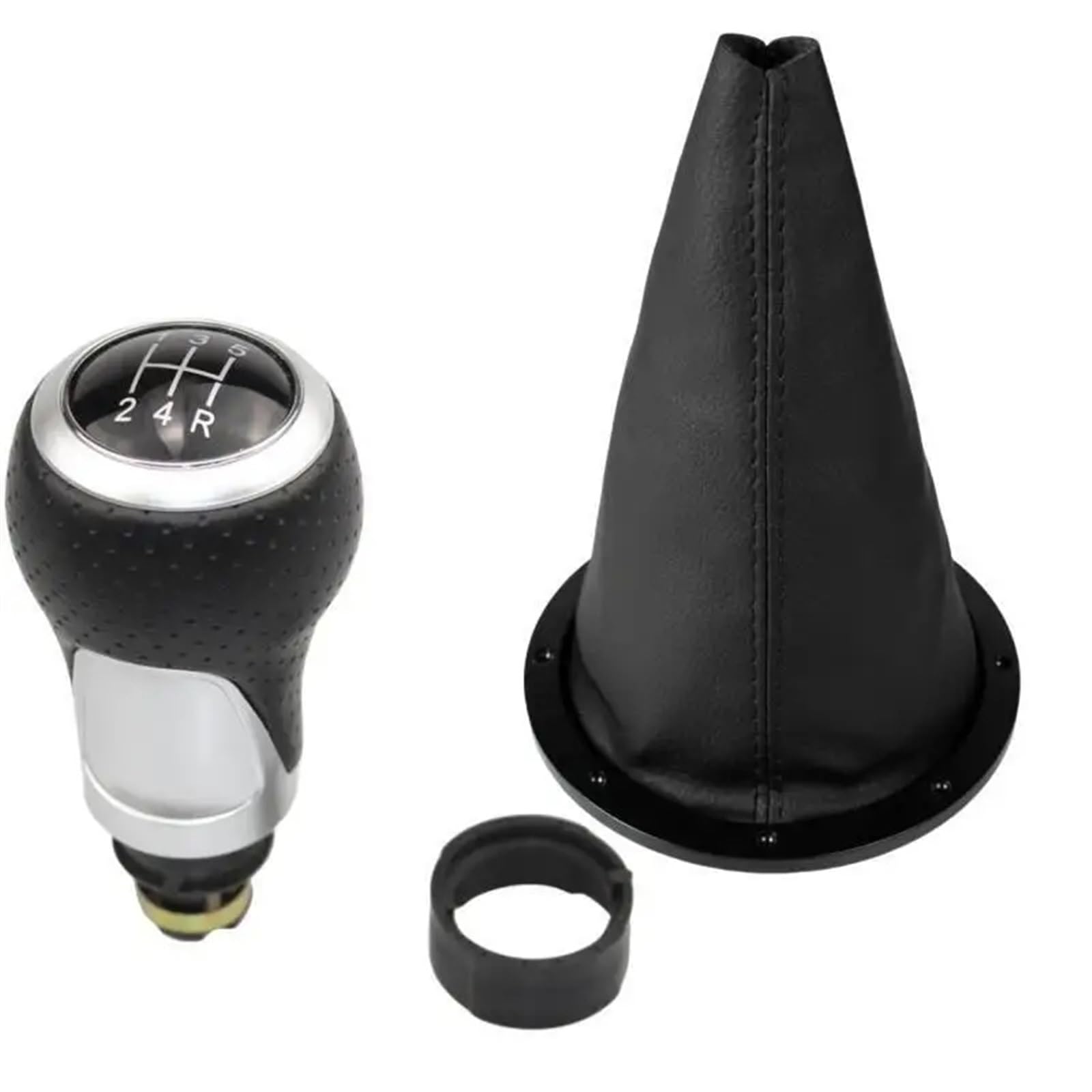 Car Schalthebel Für VW Für GOL Für Pointer Für Saveiro Für Parati 2005-2010 Manuelle Schaltknauf Gamasche Boot Fall Kragen 12mm Schalthebel Shift Knob(B0555 and K0080) von Lspbfkq