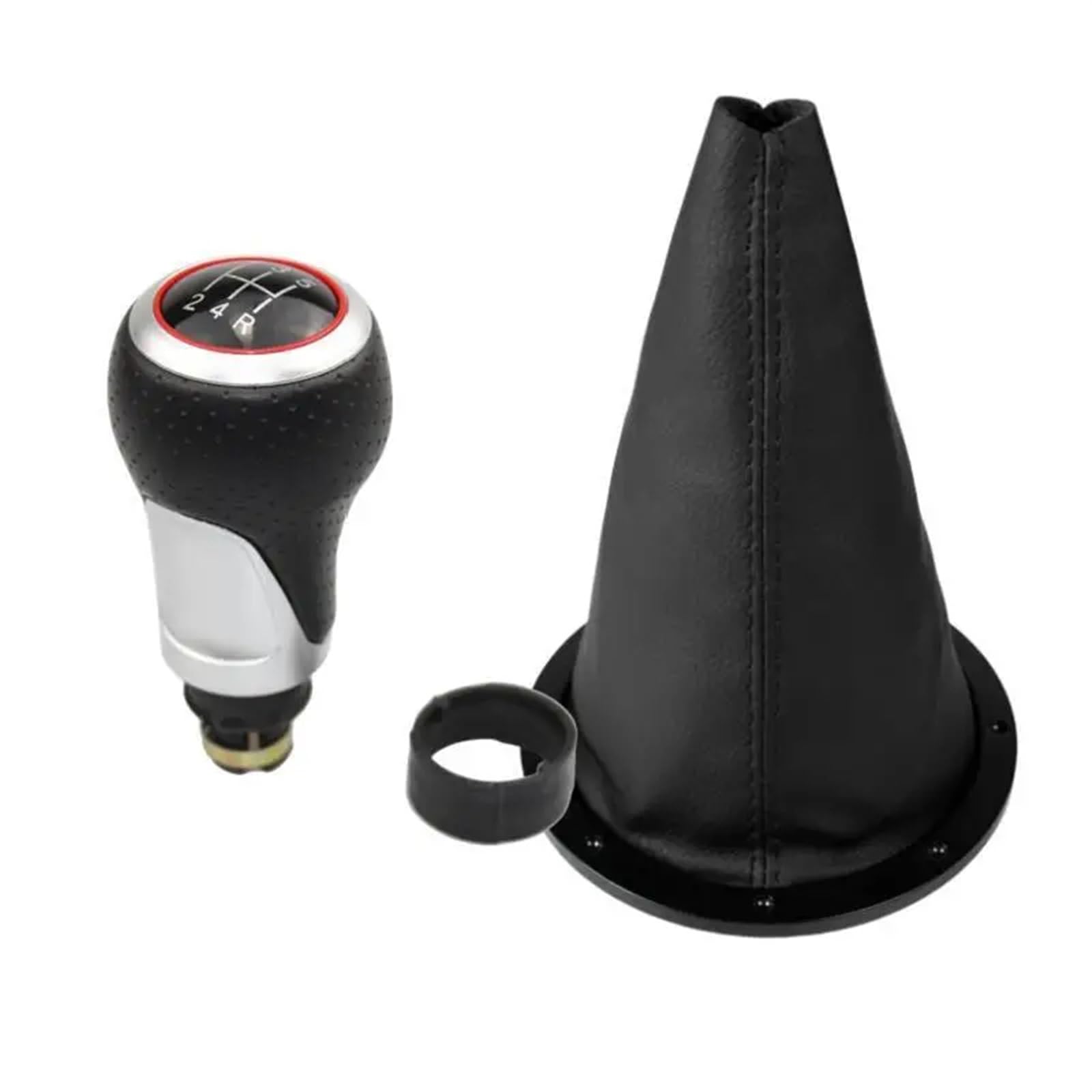 Car Schalthebel Für VW Für GOL Für Pointer Für Saveiro Für Parati 2005-2010 Manuelle Schaltknauf Gamasche Boot Fall Kragen 12mm Schalthebel Shift Knob(B0555 and K0083) von Lspbfkq