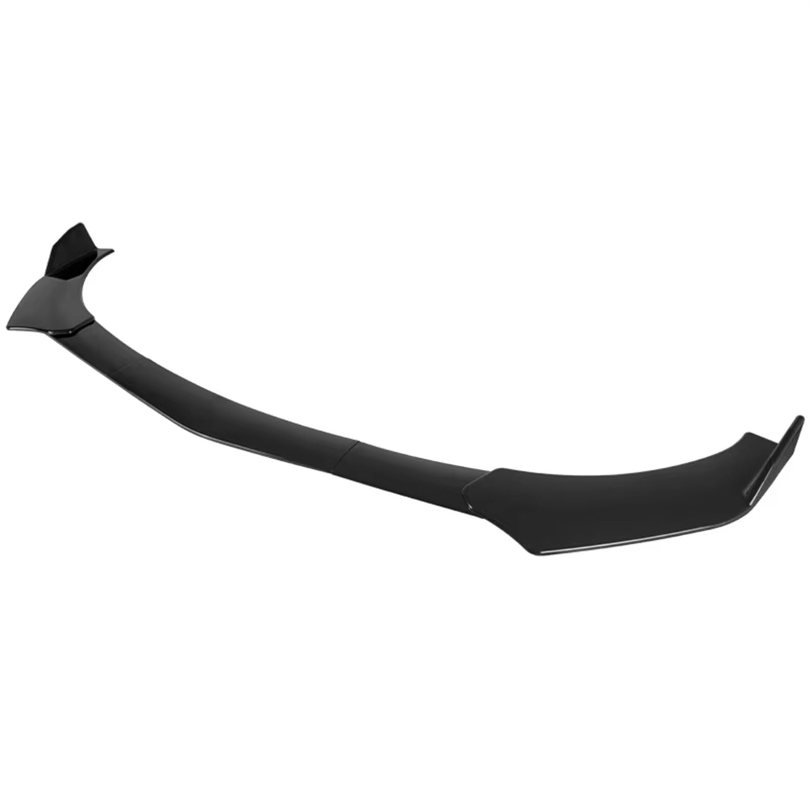 Frontspoiler 5 STÜCKE Auto Frontstoßstange Separator Lip Body Kit Spoiler Splitter Diffusor Schwarz Splitter ABS Kunststoff Für Die Meisten Auto Front Bumper Spoiler Lippe(Carbon Black) von Lspbfkq