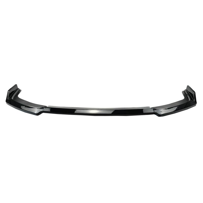 Frontspoiler Für 2016-2021 Für Civic 10. FK7 Fließheck SI 2 & 4 Tür Glänzend Schwarz Rot Splitter Auto Front Stoßstange Lip Spoiler Front Bumper Spoiler Lippe(Glossy Black) von Lspbfkq