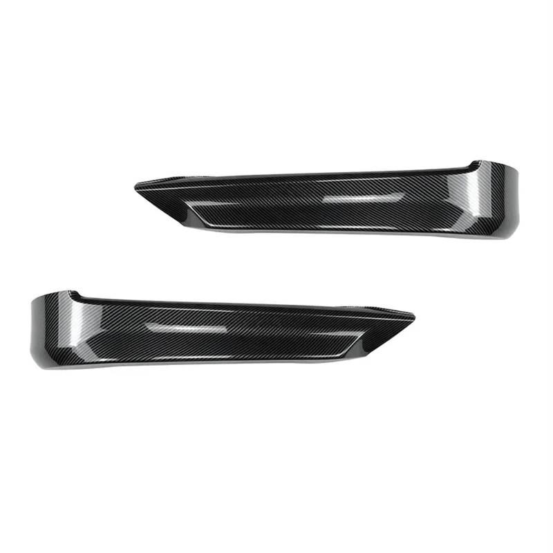 Frontspoiler Für 3 Serie 318i 320i 330i E90 E91 LCI 2005-2008 Auto Vorderen Stoßfänger Lip Body Kit Spoiler Splitter Stoßstange Canard Lip Front Bumper Spoiler Lippe(Carbon Look) von Lspbfkq