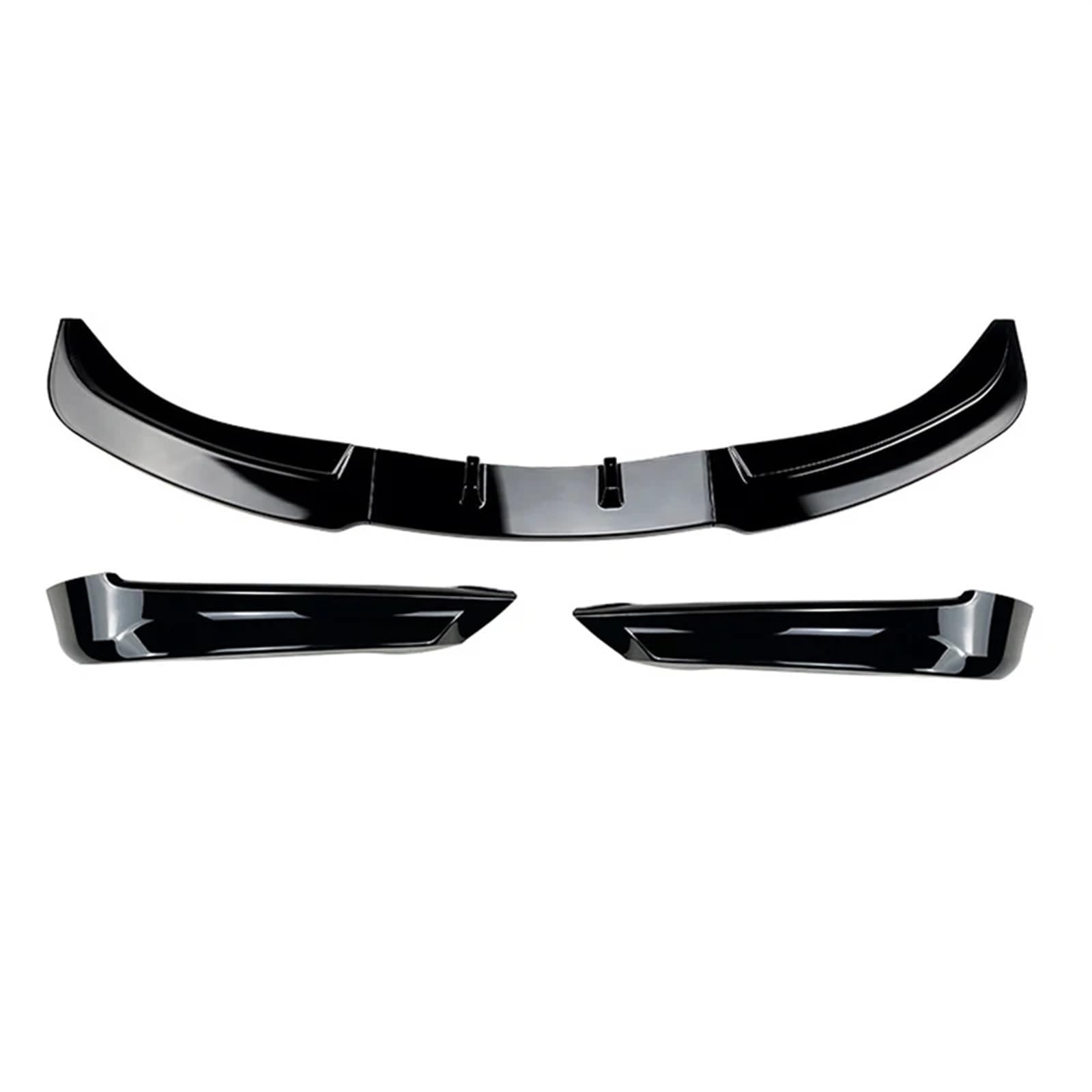 Frontspoiler Für 3er E90 E91 320i 325i 2005-2008 Stoßstangendiffusor Spoiler Schutzfolie Frontspoilerlippe Splitter Front Bumper Spoiler Lippe(Gloss Black Set) von Lspbfkq