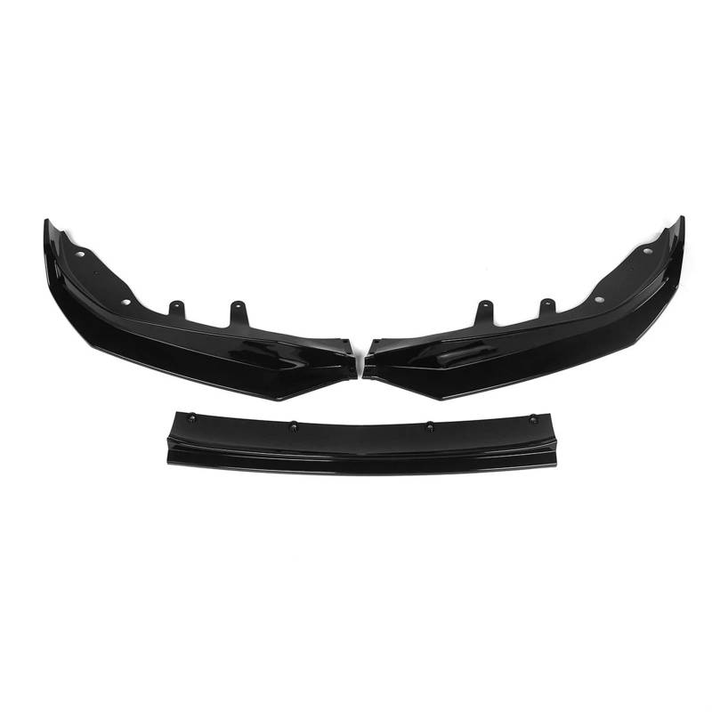 Frontspoiler Für 4er G22 G23 2020+ Frontstoßstange Splitter Lip Diffusor Spoiler Stoßstange Deflektor Abdeckung Schutz Body Kits Front Bumper Spoiler Lippe(Gloss Black) von Lspbfkq