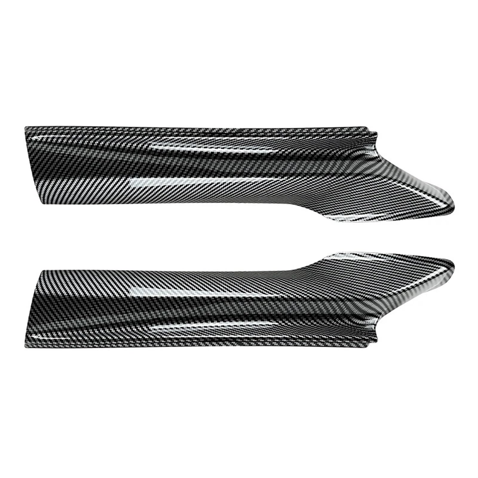 Frontspoiler Für 5 Series F10 F11 Sport 535i 528i M550d 2010-2016 Auto Front Stoßstange Lip Splitter Diffusor Körper Kit Spoiler Trim Front Bumper Spoiler Lippe(Carbon Look) von Lspbfkq