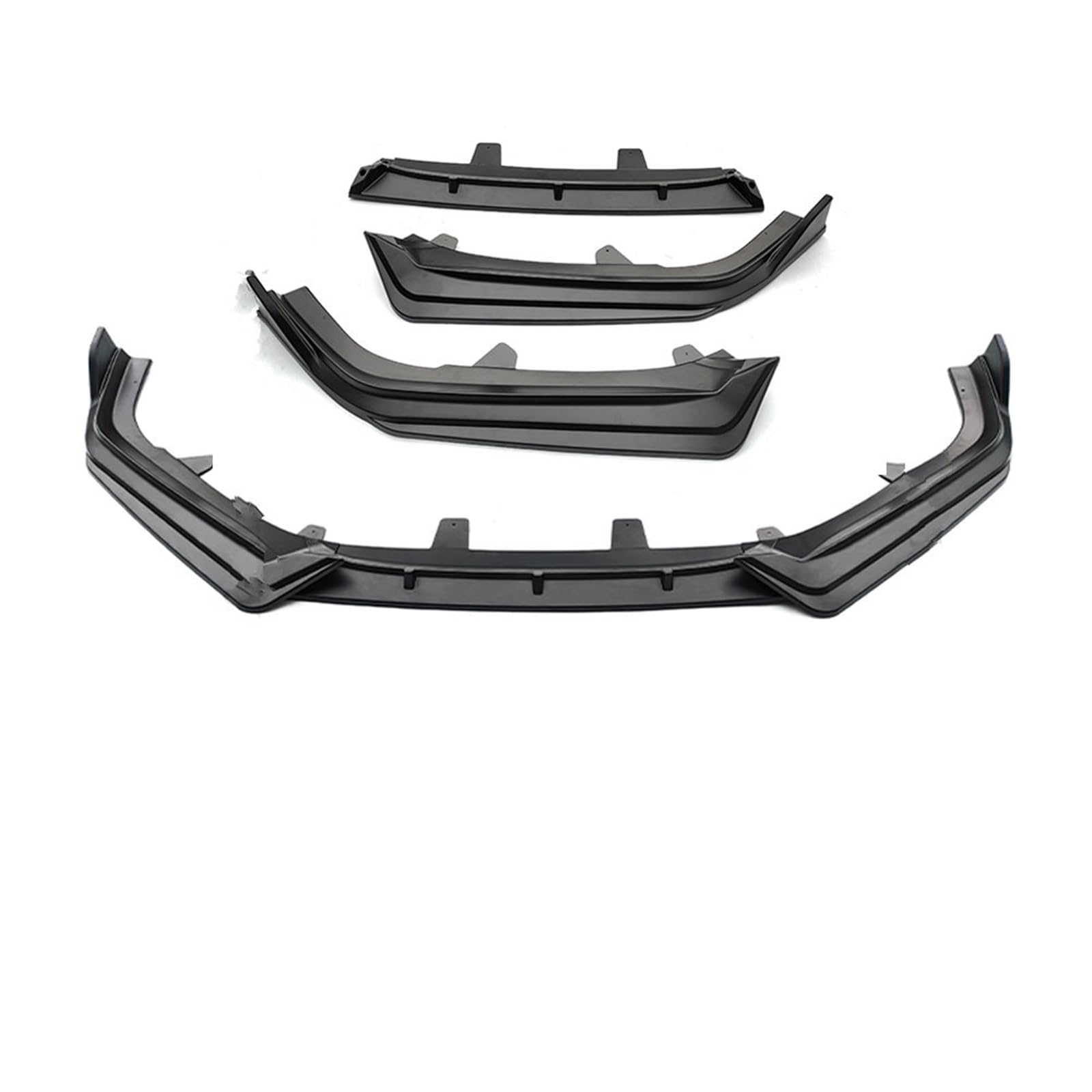 Frontspoiler Für Accord 2021-2022 Splitter Refit Carbon Fiber Schutz Außen Teil Frontschürze Lippe Kinn Front Bumper Spoiler Lippe(Matte Black) von Lspbfkq