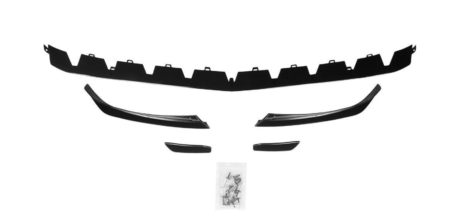 Frontspoiler Für Benz A-Klasse A35 A35L AMG W177 A177 A180 A200 A220 Auto Vorderen Stoßfänger Lippe Kinn Spoiler Splitter Körper Kit Trim Abdeckung Front Bumper Spoiler Lippe(5Pcs) von Lspbfkq