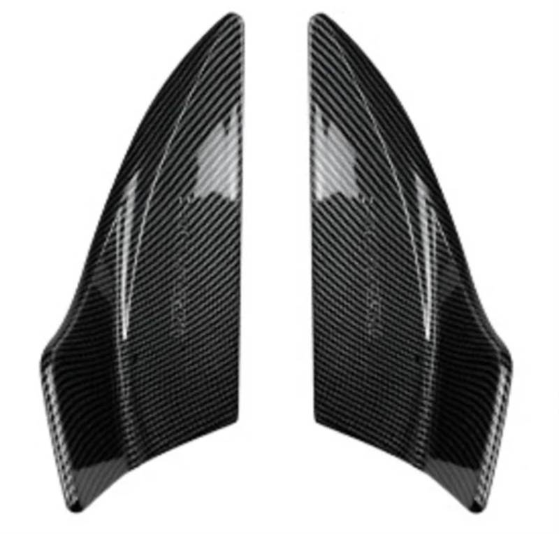 Frontspoiler Für Benz C W206 S206 Für AMG C43 2021-2024 Frontschürze Spoiler Ecke Protector Canard Diffusor Splitter Front Bumper Spoiler Lippe(Carbon Look) von Lspbfkq