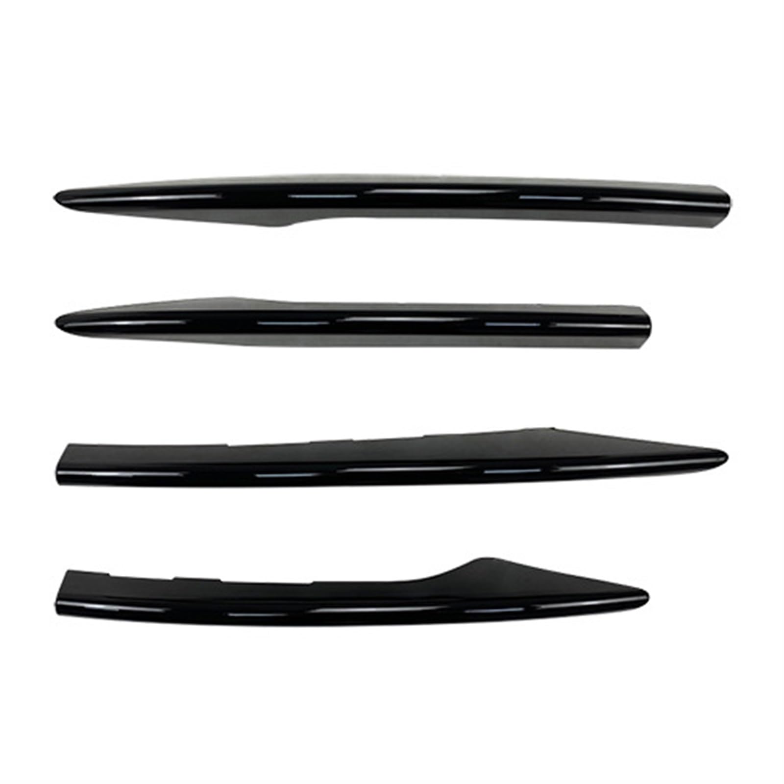 Frontspoiler Für Benz E Klasse W213 E200 E260 E300 E300e E450 2021-2023 Auto Front Stoßstange Lip Splitter Spoiler Schmücken Trim Front Bumper Spoiler Lippe(Gloss Black) von Lspbfkq