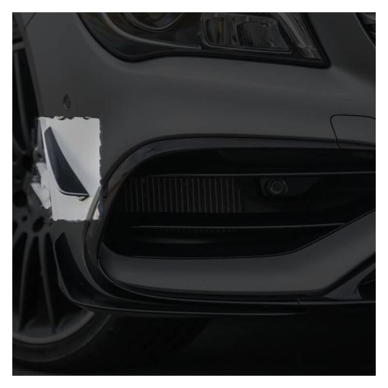 Frontspoiler Für Benz Für CLA C117 X117 Auto Frontstoßstange Seitenspoiler Splitter Air Blade Für CLA200 220 250 Für CLA45 Für AMG 2015-2018 Front Bumper Spoiler Lippe(2 pcs a) von Lspbfkq