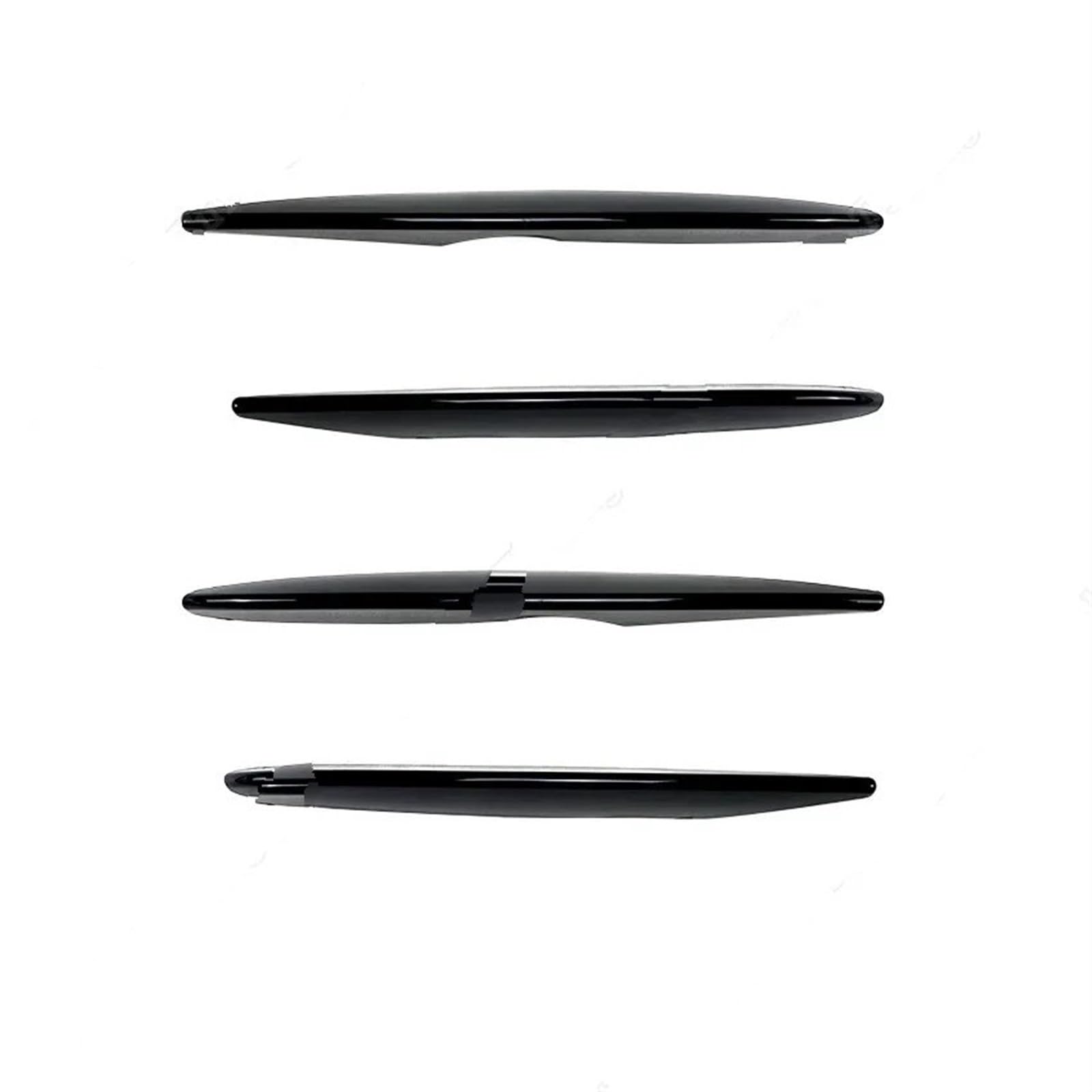 Frontspoiler Für Benz Für GLC Klasse X253 Für GLC260 300 2016-2019 ABS Auto Front Stoßstange Splitter Spoiler Nebelscheinwerfer Trim Windmesser Front Bumper Spoiler Lippe(4Pcs Gloss Black) von Lspbfkq