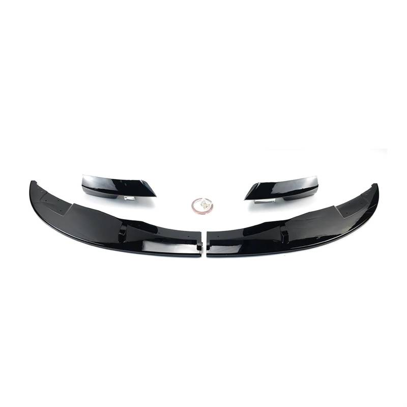 Frontspoiler Für E90 E92 E93 M3 2007-2013 Auto Front Lip Splitter Spoiler Diffusor Klinge Schutz Klappe Carbon Faser Front Bumper Spoiler Lippe(Glossy Black) von Lspbfkq