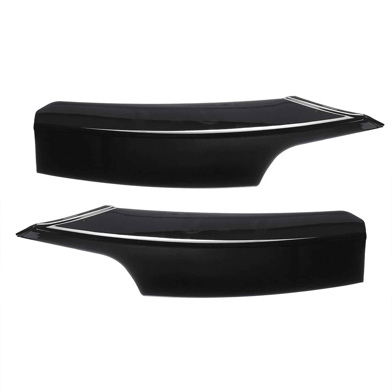 Frontspoiler Für F30 F31 Sport 2012-2019 Nebelscheinwerfer Lampe Augenbraue Rahmenabdeckung Auto Frontschürze Lip Splitter Canards Spoiler Seite Front Bumper Spoiler Lippe(B-Glossy Black) von Lspbfkq