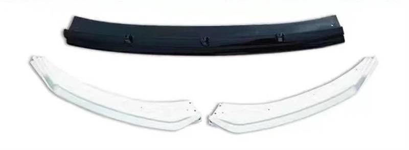 Frontspoiler Für Hyundai Für Elantra 2016 2017 2018 2019 Auto Vorderen Stoßfänger Lip Spoiler Splitter Diffusor Abnehmbare Körper Kit Abdeckung Schutz Front Bumper Spoiler Lippe(Black White) von Lspbfkq