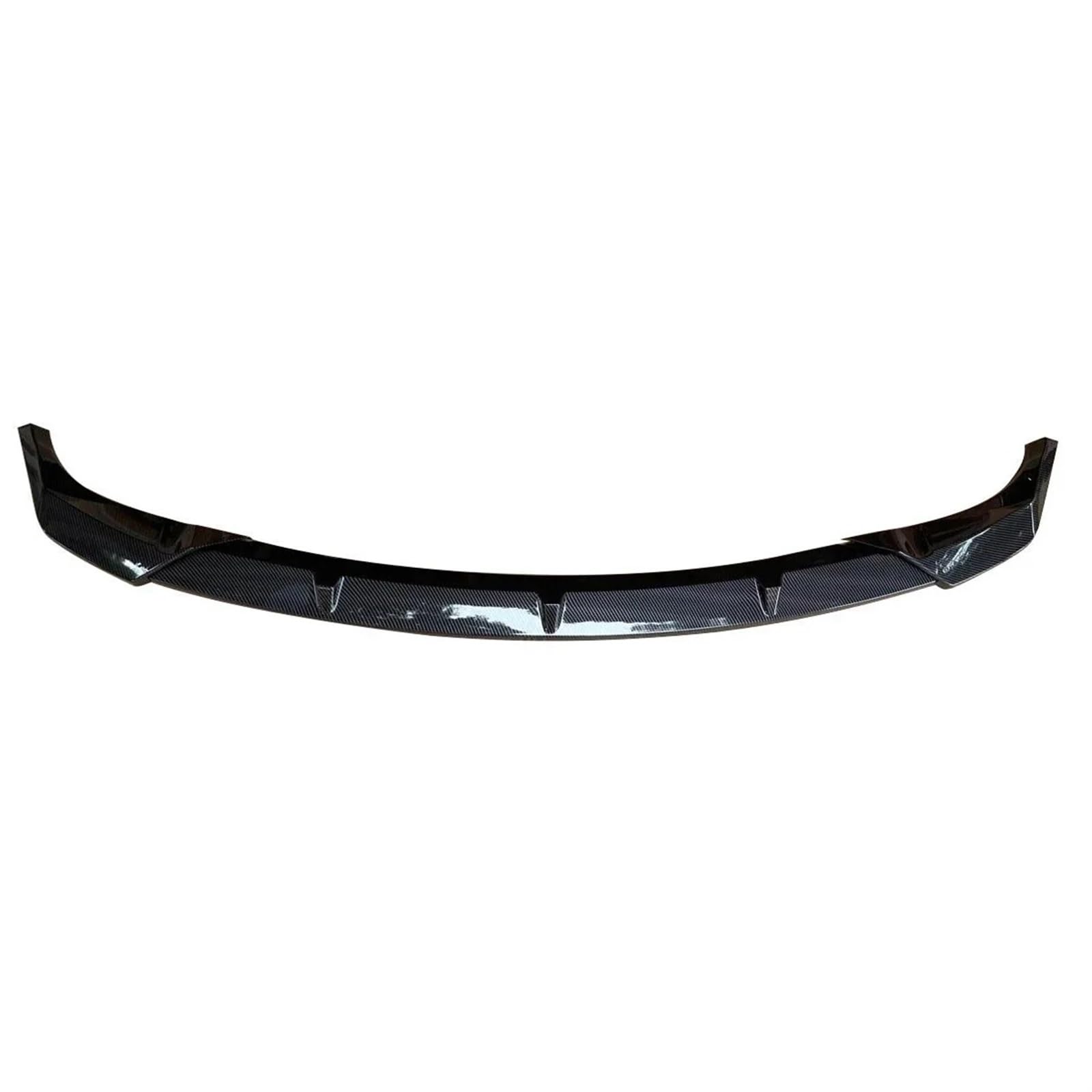 Frontspoiler Für Jeep Für Grand Für Cherokee Basisversion 2014-2021 Frontspoilerlippe Carbonfaser-Look Glänzend Schwarz Matt Schwarz Front Bumper Spoiler Lippe(Carbon Look) von Lspbfkq