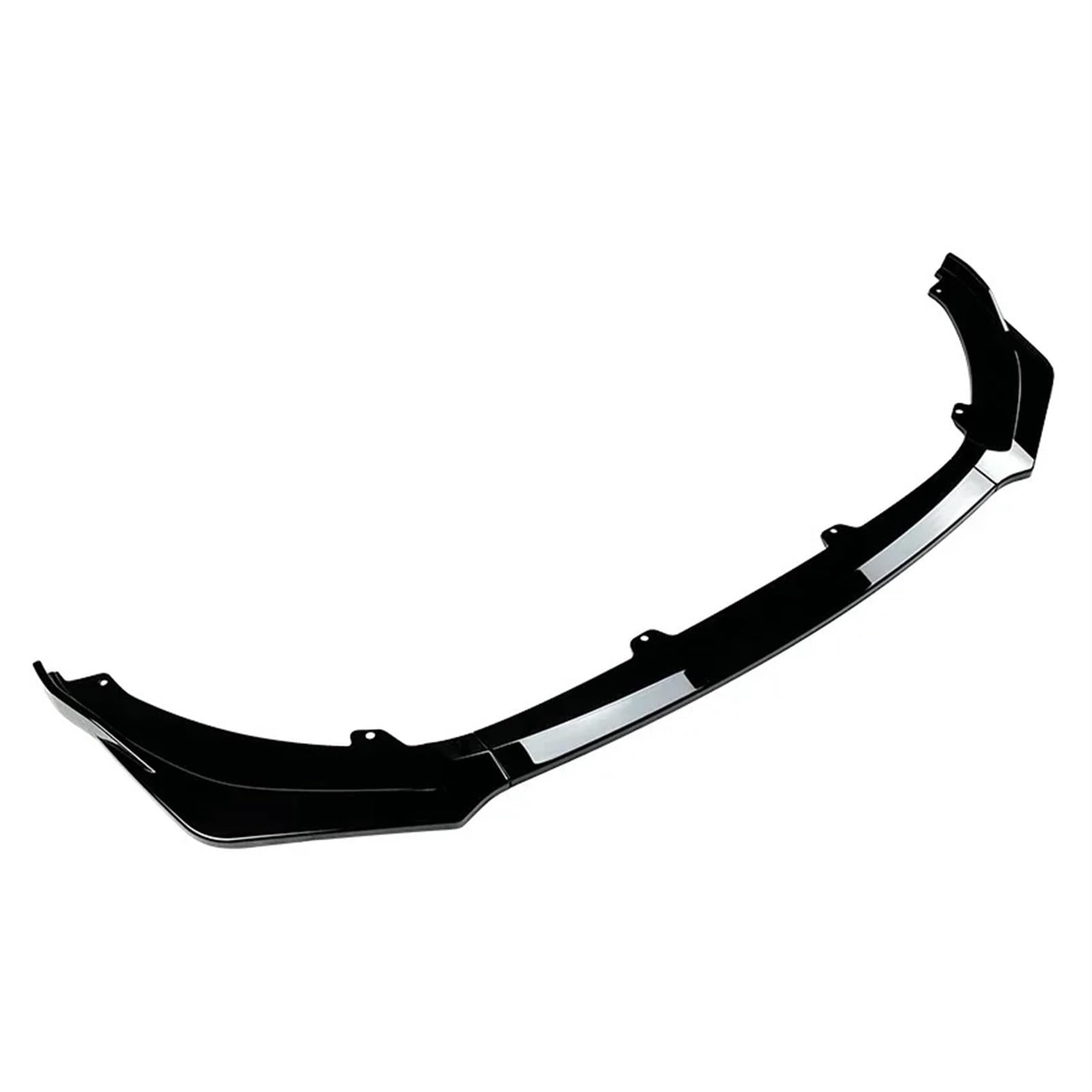 Frontspoiler Für Kia Für Stinger GT 2018-2023 Auto Front Stoßstange Splitter Lip Spoiler Diffusor Schutz Körper Kit Abdeckung Tuning ABS Front Bumper Spoiler Lippe(Glossy Black) von Lspbfkq