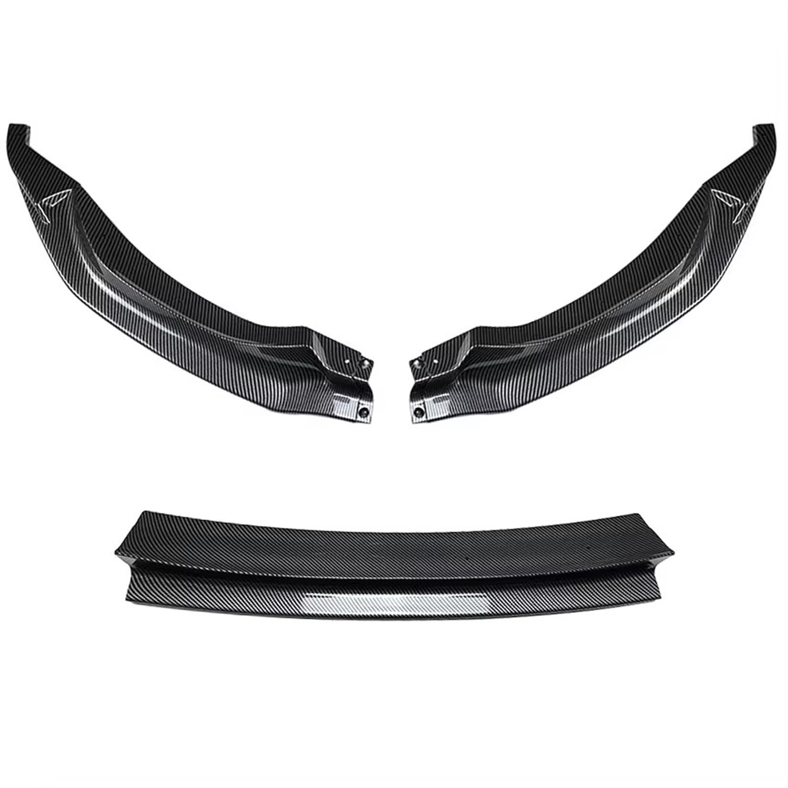 Frontspoiler Für M3 F80 M4 F82 F83 Diffusor Splitter Abdeckung Gurad Körper Kits 2015-2020 Auto Vorderen Stoßfänger Lip Spoiler Splitter Front Bumper Spoiler Lippe(Carbon Look) von Lspbfkq