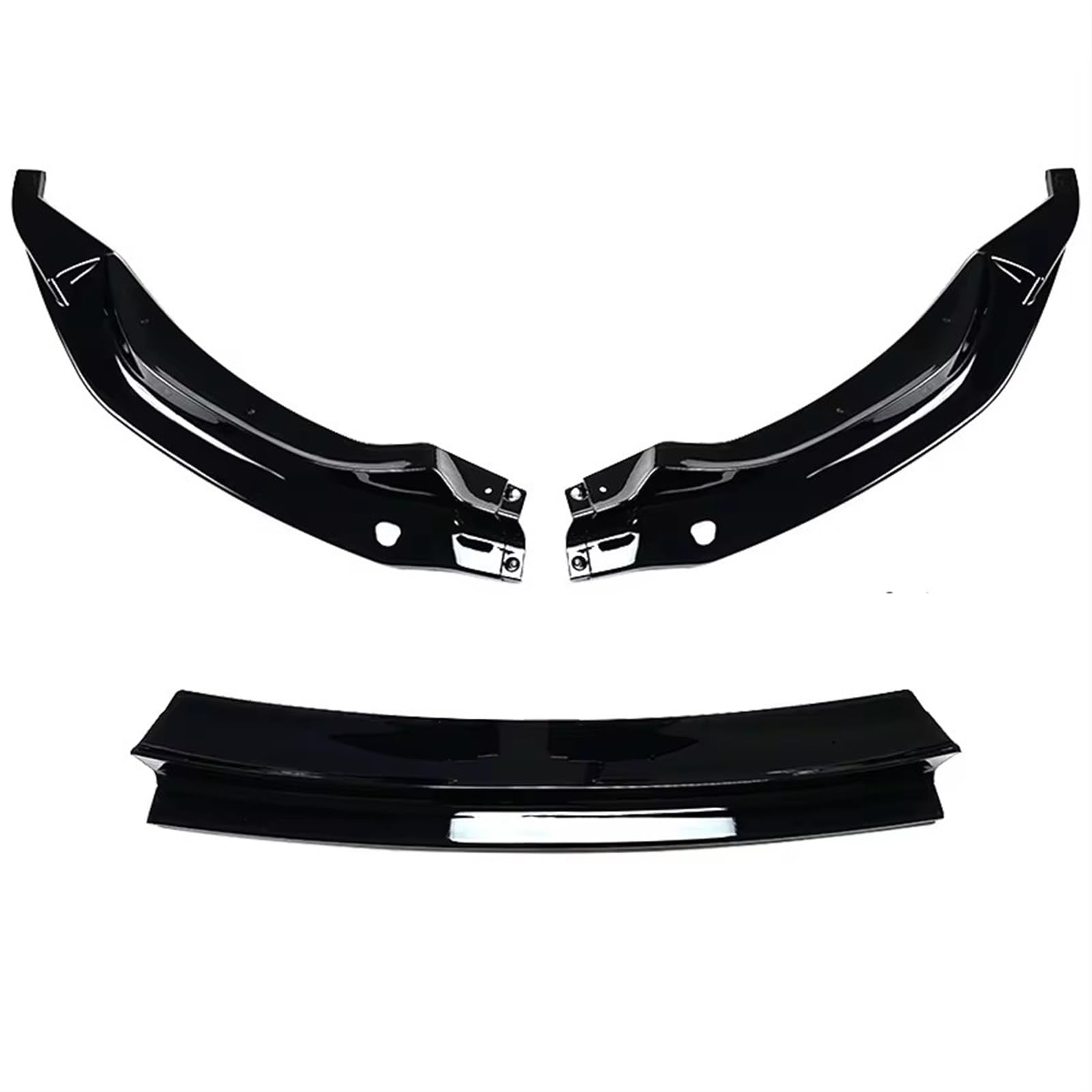 Frontspoiler Für M3 F80 M4 F82 F83 Diffusor Splitter Abdeckung Gurad Körper Kits 2015-2020 Auto Vorderen Stoßfänger Lip Spoiler Splitter Front Bumper Spoiler Lippe(Gloss Black) von Lspbfkq