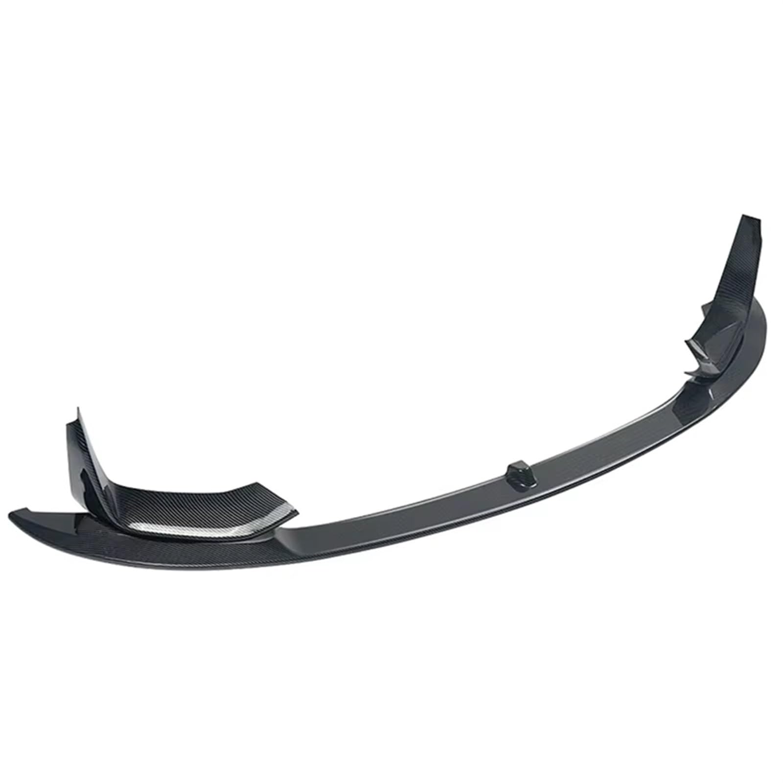 Frontspoiler Für M3 F80 M4 F82 Für MP Style·2014-2020 Auto Frontspoilerlippe Glänzend Schwarz Oder Carbon Fiber Look Front Bumper Spoiler Lippe(Carbon Look) von Lspbfkq