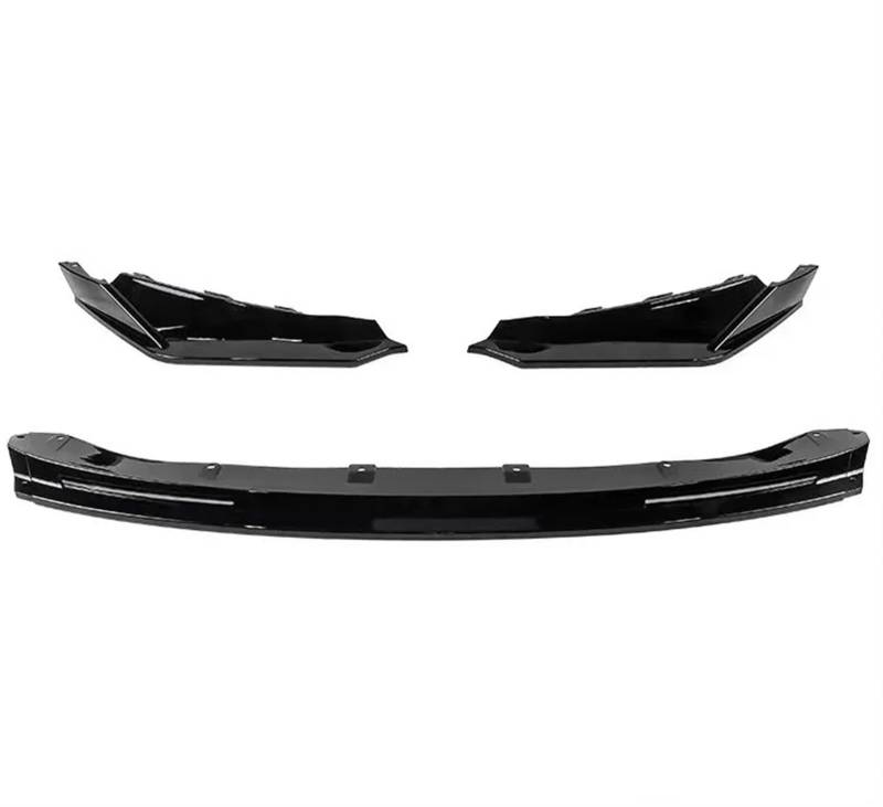 Frontspoiler Für M3 G80 M4 G82 2021 2022 2023+ Frontschürze Lip Spoiler Diffusor Splitter Body Kit Schürzen Abdeckung Schutz Trim Front Bumper Spoiler Lippe(Glossy Black) von Lspbfkq