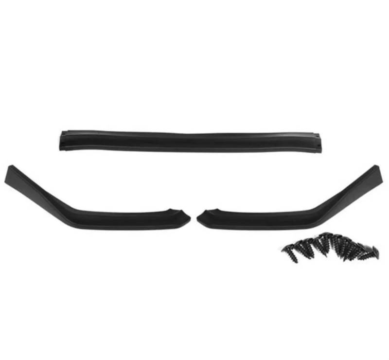 Frontspoiler Für Subaru Für WRX Für STI 2015 2016 2017 2018 2019 Auto Front Stoßstange Splitter Lippe Kinn Spoiler Diffusor Stoßstange Body Kit Front Bumper Spoiler Lippe(Matte Black) von Lspbfkq