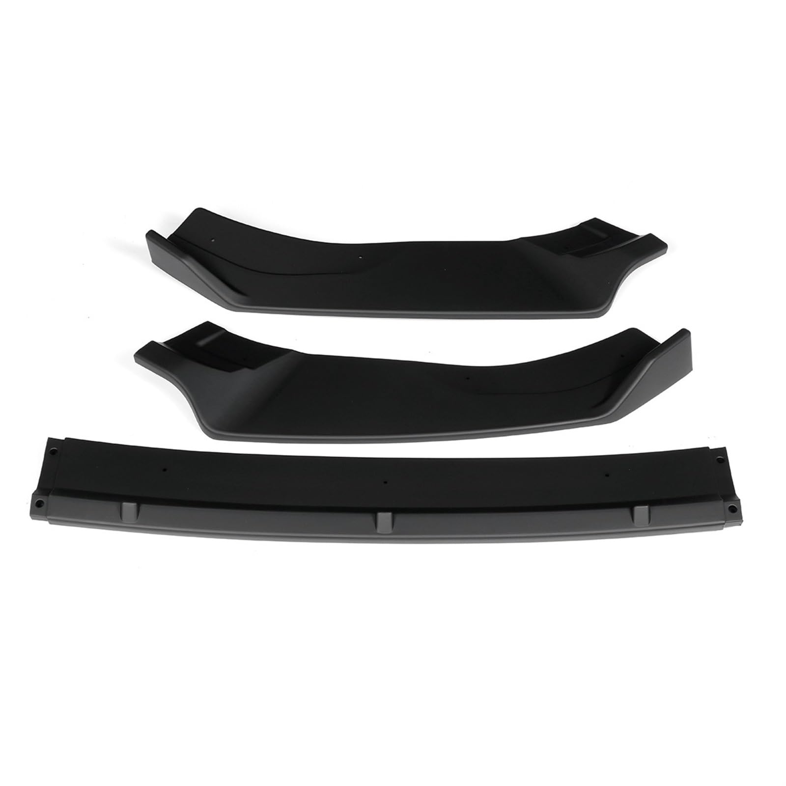 Frontspoiler Für VW Für Golf MK7 MK7.5 Für GTI Für GTR Für GTD 2014-2019 Schwarz Front Stoßstange Splitter Lip Diffusor Spoiler Front Bumper Spoiler Lippe(Matte Black) von Lspbfkq