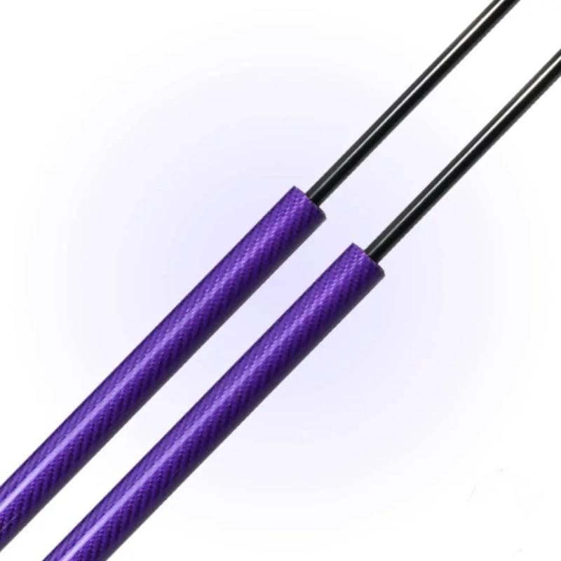 Kofferraum Gasdruckfeder Für Civic FK Fließheck 2012-2015 596,5 MM Gasfeder Heckklappe Hinten Boot Shock Menge (2) Carbon Faser Stamm Streben Auto Gasdruckfedern(Purple Carbon Fiber) von Lspbfkq