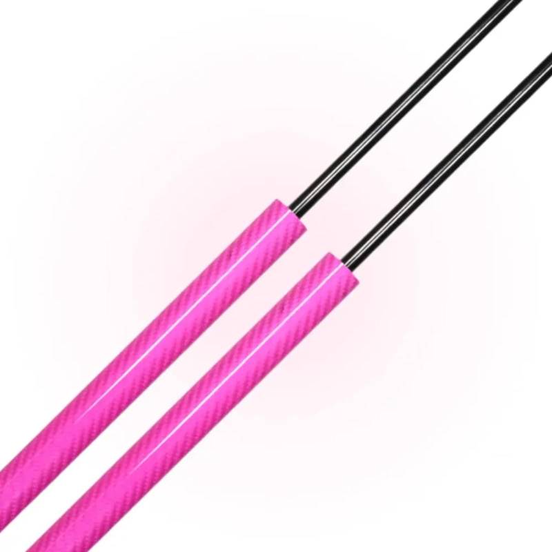 Kofferraum Gasdruckfeder Für Peugeot 5008 Hitchhiker SUV 2017-2022 Lift Shock 9 Farben Carbon Fiber Hinten Stamm Gas Strut Federn Dämpfer Auto Gasdruckfedern(Pink) von Lspbfkq