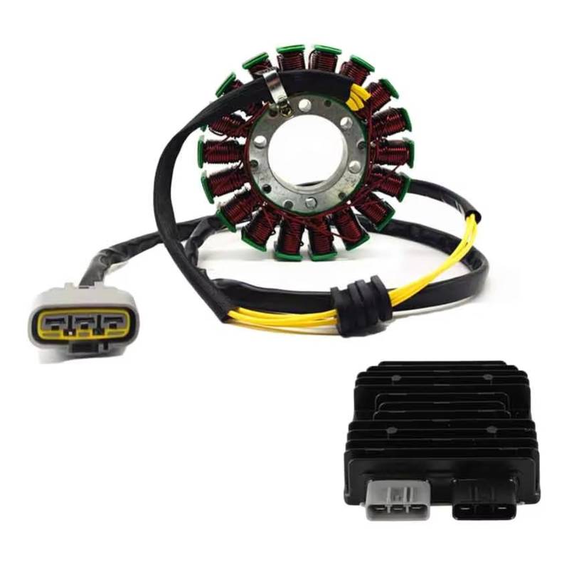 Lspbfkq Motorrad Stator Spule Für Can-Am Für Renegade 800R 1000 Für Outlander Für MAX R Für DPS XT Für XMR - 650 800 1000R 42068563 Stator Gleichrichterreglersatz Zündstatorspule von Lspbfkq