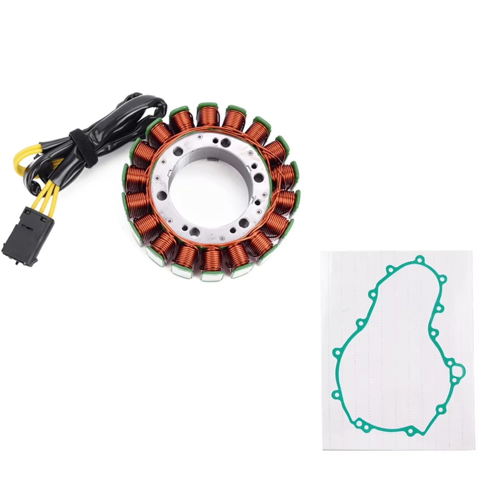 Lspbfkq Motorrad Stator Spule Für F650GS Für F700GS Für F800GS F800R 2005-2019 Mit Dichtung Motor Stator Spule Spannungsreglergleichrichter Zündstatorspule(B) von Lspbfkq