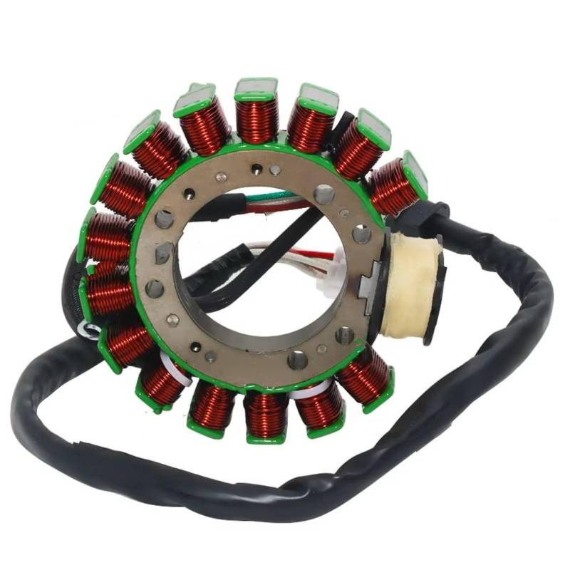 Lspbfkq Motorrad Stator Spule Für Grizzly 600 Für YFM 600 Für YFM600 600FW Für YFM600FW 1998 Magneto Spule Moto OEM:4WV-85510-00 Motor Zündung Stator Spule Rotor Zündstatorspule von Lspbfkq