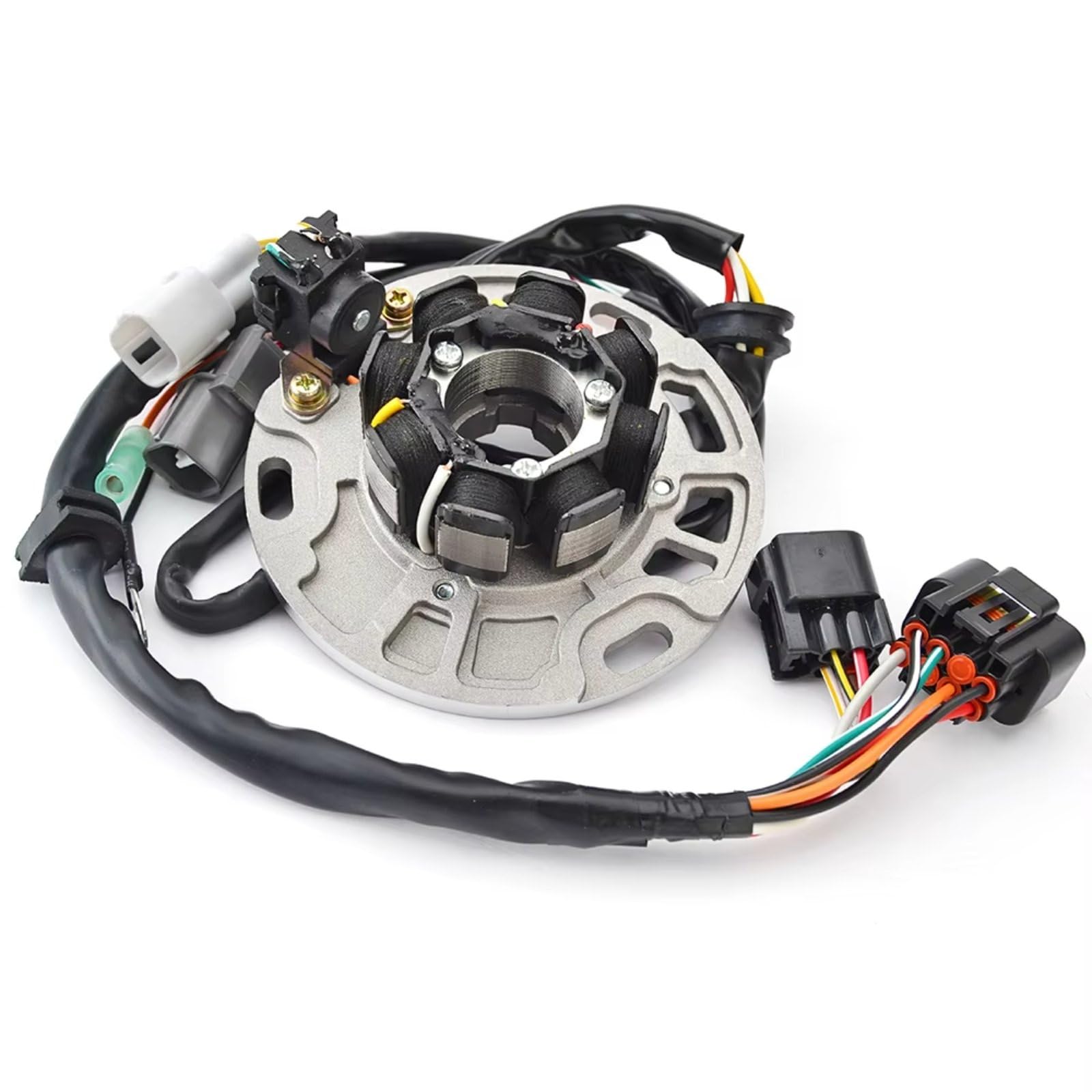 Lspbfkq Motorrad Stator Spule Für Kawasaki Für KX250 Für KX250-K5 1998 21003-1380 Zündung Magneto Stator Spule Motorrad Stator Spule Zündstatorspule von Lspbfkq