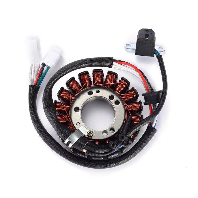 Lspbfkq Motorrad Stator Spule Für Suzuki Für LTZ400 Für Quadsport Z 400 Z400 2003-2008 2004 2005 2006 2007 32101-07G00 Motorrad Zündung Stator Spule Zündstatorspule von Lspbfkq