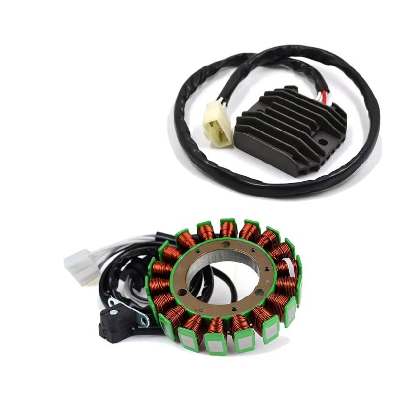 Lspbfkq Motorrad Stator Spule Für XVS650 A at Für V-Drag Für Star Für Custom Für Silverado 2013-2017 Mit Dichtung Motor Stator Spule Spannungsregler Gleichrichter Zündstatorspule(B) von Lspbfkq