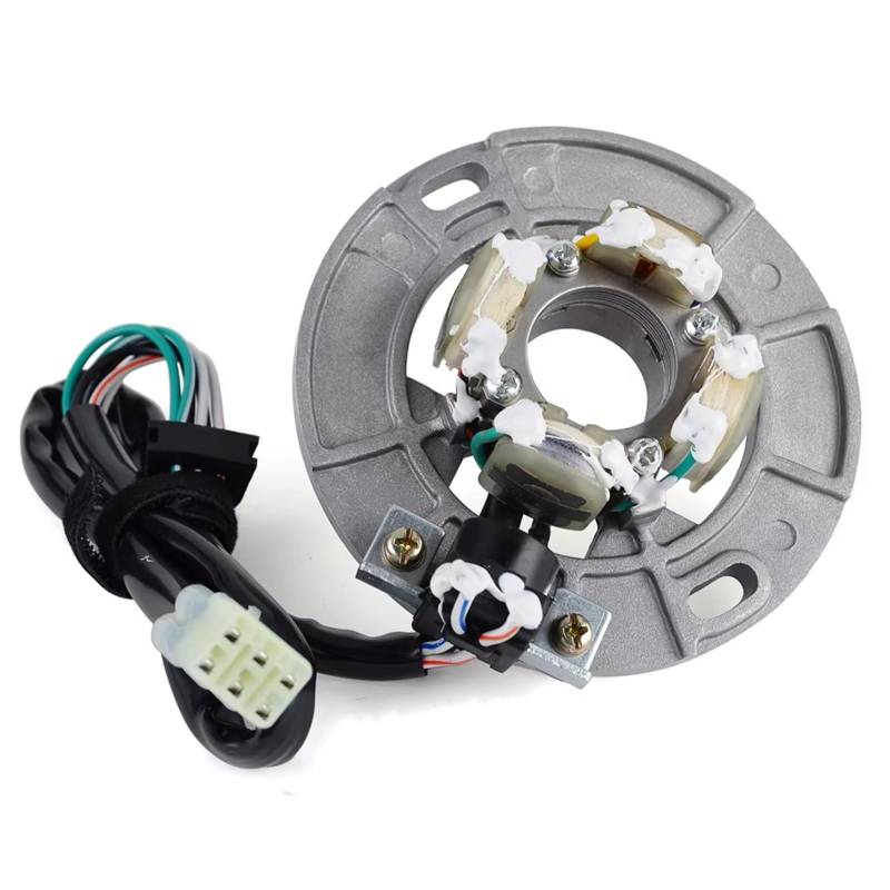 Lspbfkq Motorrad Stator Spule Für YZ85 Für YZ85LW 2002-2021 Für YZ65 Für YZ85PSK 5PA-85560-00 5PA-85560-01 Motorrad Zündung Magneto Stator Spule Zündstatorspule von Lspbfkq