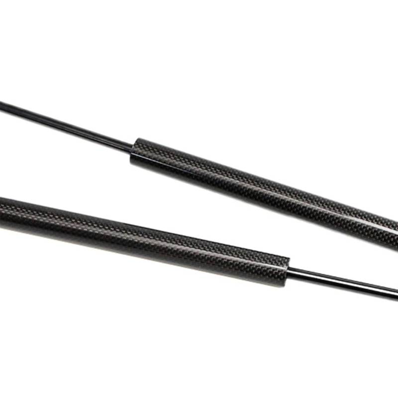 Motorhaubendämpfer Für Toyota für Corolla E140 E150 2007-2013 für Corolla für Axio Front Motorhaube Ändern Lift Unterstützung Stoßdämpfer Prop Stange Gasfeder Motorhaube(Black carbon fiber) von Lspbfkq